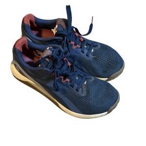 Reebok Nano X1 Navy Seal Foundation Training Shoes Navy Blue Red GZ1812 WMS 8.5